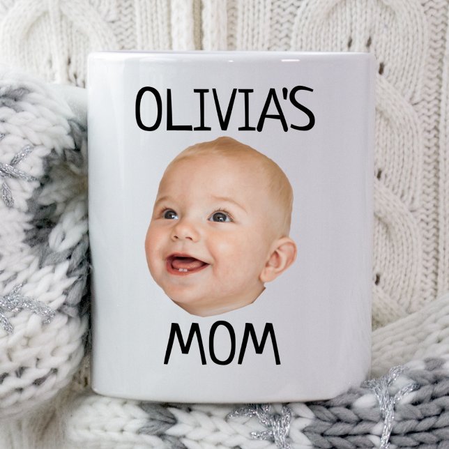 Taza Personalizado bebé Face Foto de mamá de bebé papá (Subido por el creador)