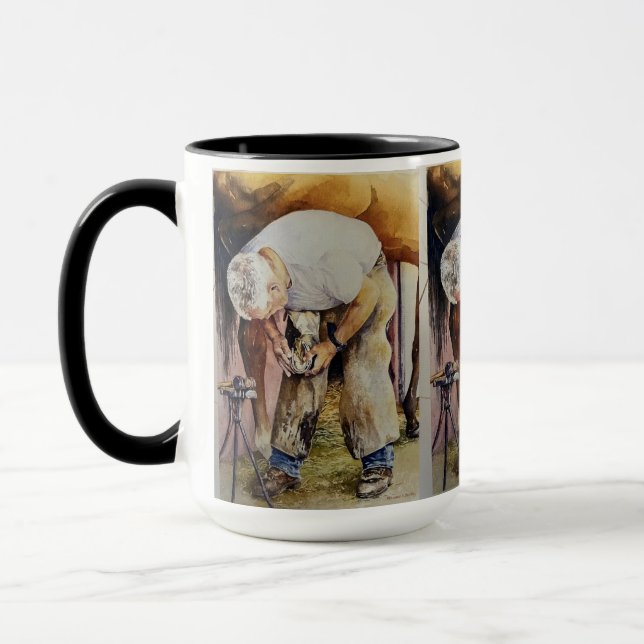 Taza Personalizado Black 15oz Combo Artist Mug By Edito (Izquierda)