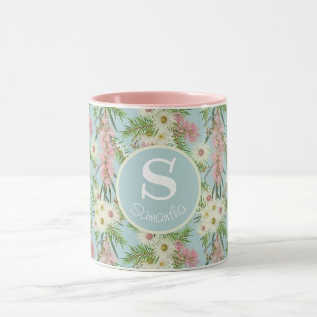 Taza Personalizado Bottleceps Country Garden Blue (Centro)