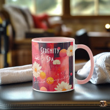 Personalizado Business Mugs para Spa, Wellness y Y