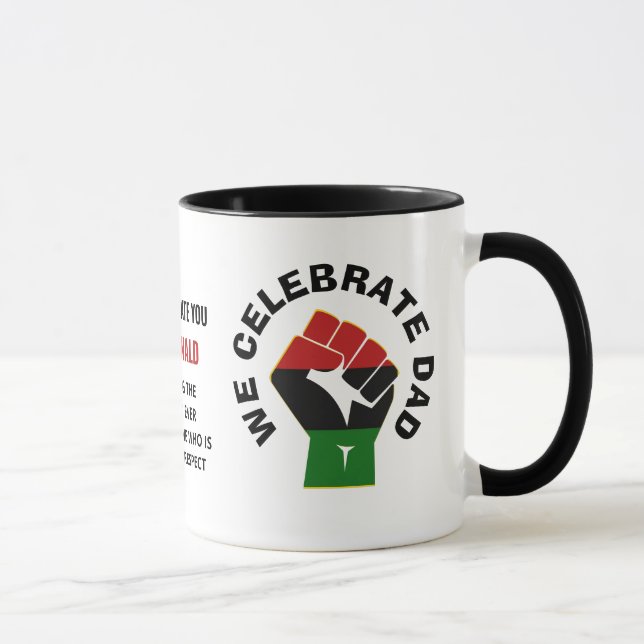 Taza Personalizado, CELEBRAMOS EL DÍA DE LOS PADRES PAD (Derecha)