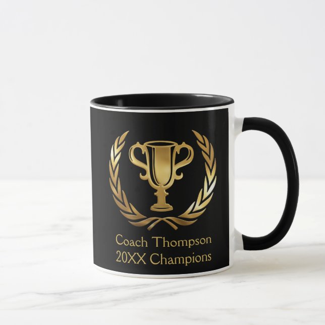 Taza Personalizado Champions Gold (Derecha)
