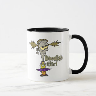 Taza personalizado chica zombie chica