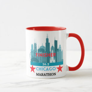 Taza Personalizado Chicago 2024 Marathon Perfecto para 