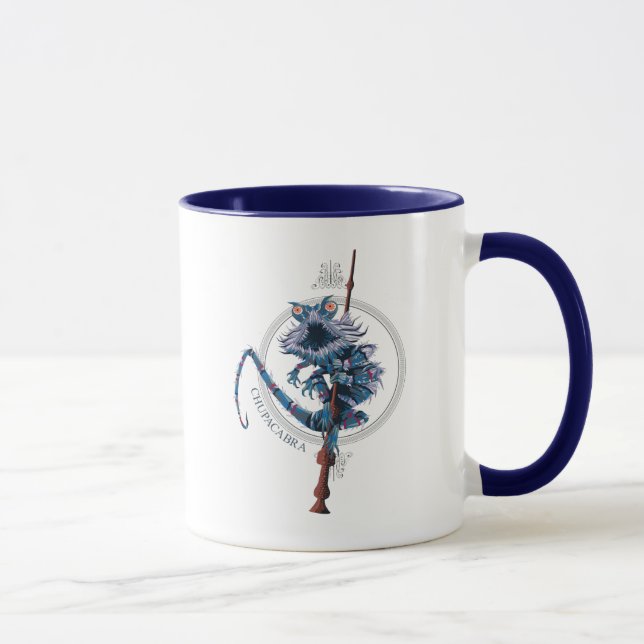 Taza Personalizado Chupacabra y anciana Wand (Derecha)