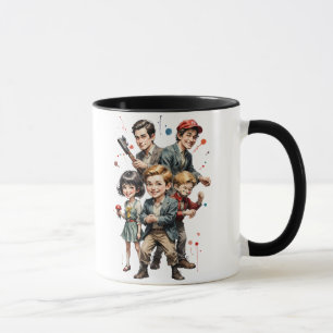 Taza "Personalizado clásico de efectos 3D"