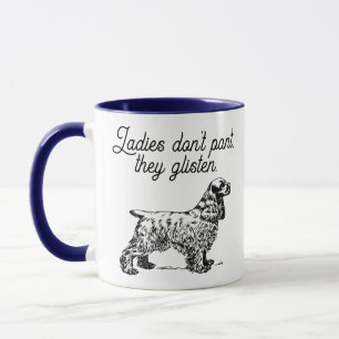 Taza Personalizado Cocker Spaniel con Chiste Mascota gr