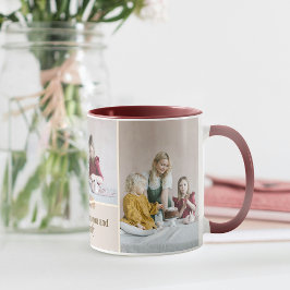 Taza Personalizado Collage de fotos de vacaciones de Pa