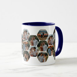 Taza Personalizado Collage de fotos Mug - Regalo person