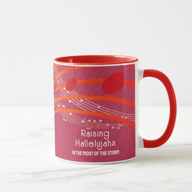 Taza Personalizado CRIANDO A HALLELUJAHS (Derecha)