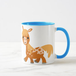Taza Personalizado Cute Appaloosa Pony Mug