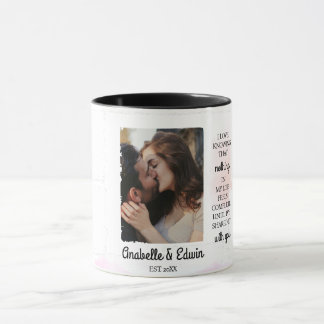 Taza Personalizado Cute Couple Foto