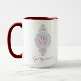 Taza Personalizado Cute Kawaii Bunny Ornamentala Mandal