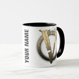 Taza PERSONALIZADO de 11 oz "V" Café Mug
