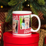 Taza Personalizado de amor de Live Laugh<br><div class="desc">Personaliza esta taza con tu texto y fotos para crear un regalo único. Disponible en más colores.</div>