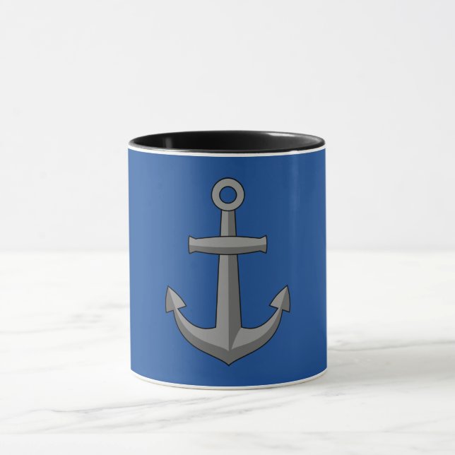 Taza Personalizado de anclaje de barco (Centro)