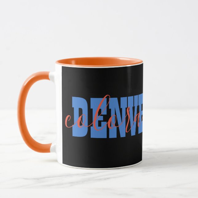 Taza Personalizado de ciudad y estado (Izquierda)