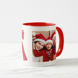 Taza personalizado de foto navidades festividades del a