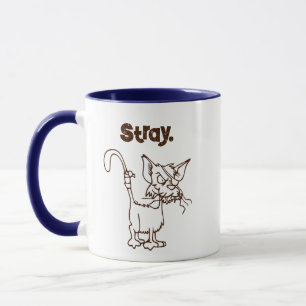 Taza Personalizado De Gato De Tough Alley - Graciosa Ac