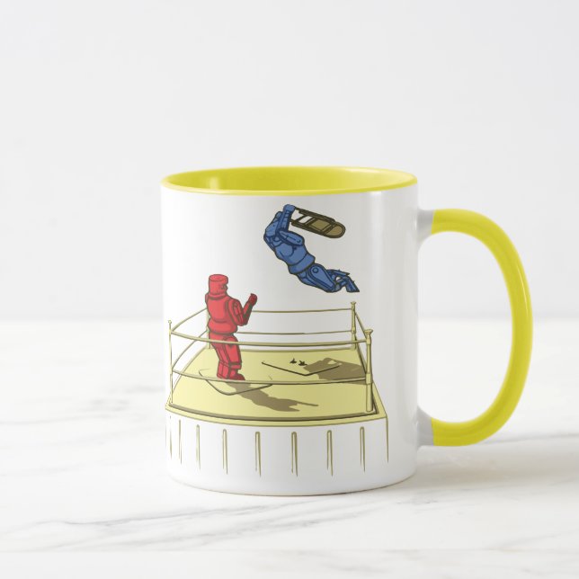 Taza Personalizado de lucha contra robo (Derecha)