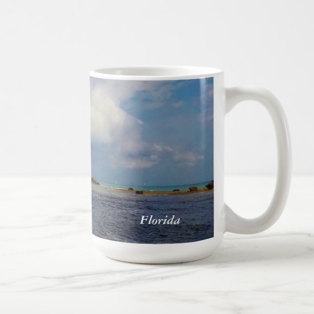 Taza Personalizado de luz de entrada de Hillsboro (Derecha)
