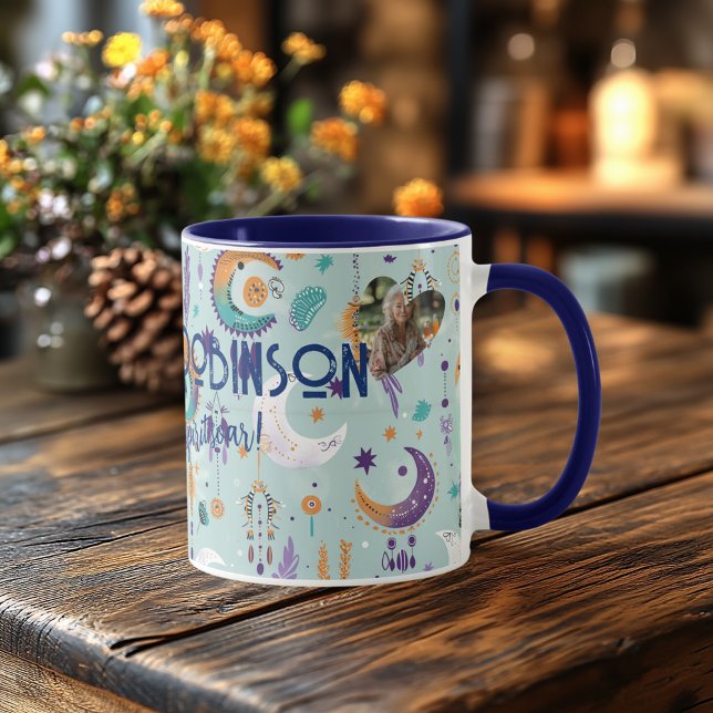 Taza Personalizado de Moda Boho con motivos celestes (Subido por el creador)