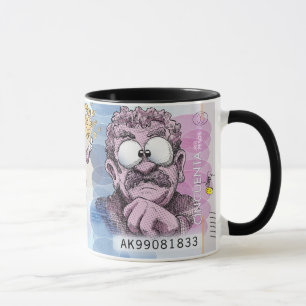 Taza Personalizado de moneda colombiana Café Mug 50.000
