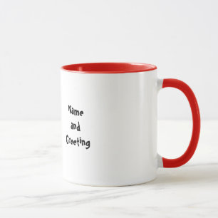 Taza Personalizado de navidad divertida personalizada S