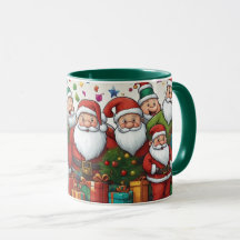 Personalizado de Navidades Santa Clause Mug