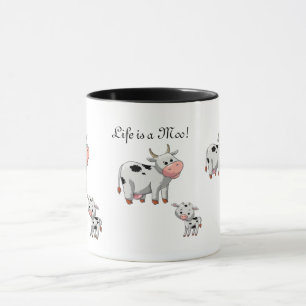 Taza Personalizado de vaca y ternera