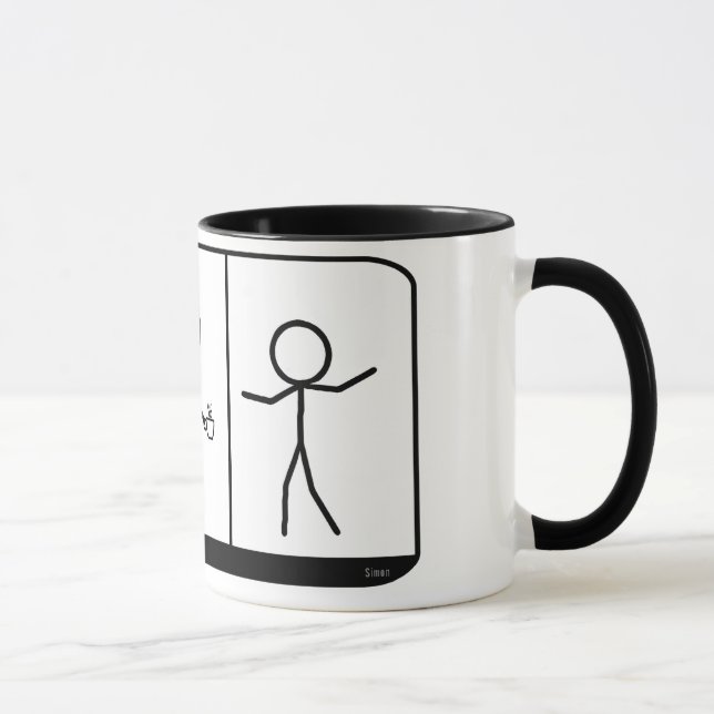 Taza Personalizado del café Mug (Derecha)