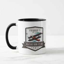 Taza Personalizado del Club Piloto de Aviación Aérea