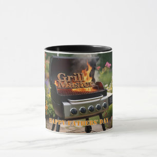 TAZA PERSONALIZADO DEL DÍA DE LOS PADRES DE GRILL MASTE
