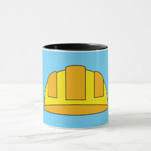 Taza Personalizado del Gorra duro amarillo
