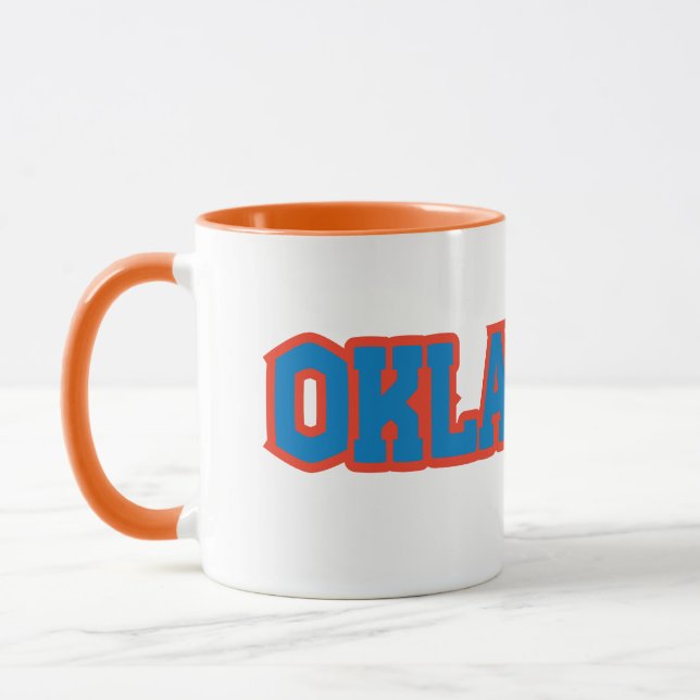 Taza Personalizado Del Orgullo Del Estado De Oklahoma C (Izquierda)