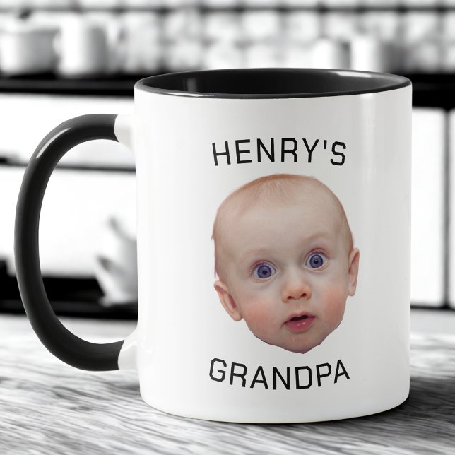 Taza Personalizado divertida cara del bebé (Subido por el creador)