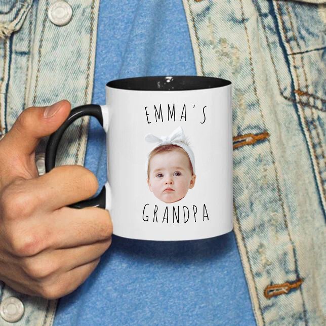 Taza Personalizado divertida foto cara a bebé (Subido por el creador)