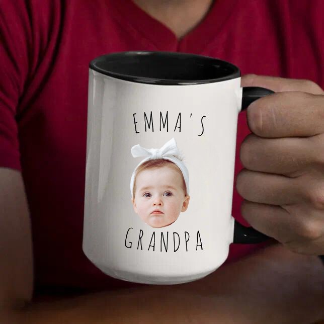 Taza Personalizado divertida foto cara a bebé (Subido por el creador)