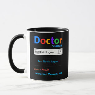 Taza Personalizado divertida Mejor Médica Cirujano Plás
