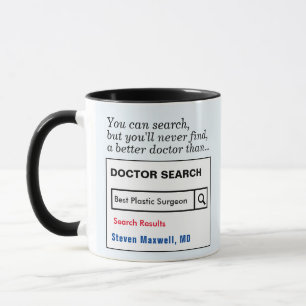Taza Personalizado divertida mejor Médica cirujano plás