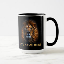 Taza Personalizado divertido "Amo a mi gato" café de le