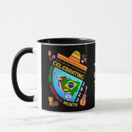 Taza Personalizado divertido celebra el mes del PATRIMO