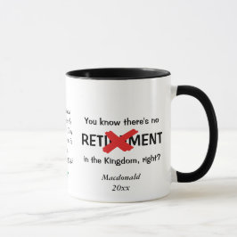 Taza Personalizado divertido retiro cristiano café taxi