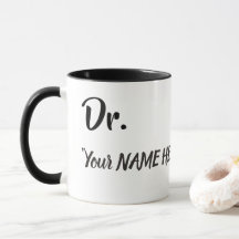 Personalizado Dr. Mug, regalo de Médica, regalos, 