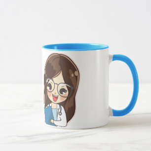 Taza Personalizado Dr. (Su Nombre) Café de Graduación P