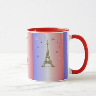 Taza Personalizado Eiffel Tower Mug