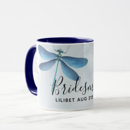 Taza Personalizado el partido de novias DragonFly BRIDE