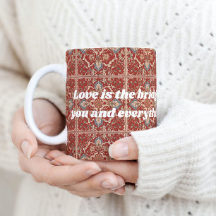 Taza Personalizado elegante patrón de mosaico regalos i