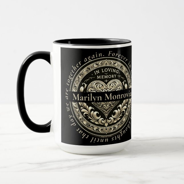 Taza Personalizado en la memoria amorosa (Izquierda)