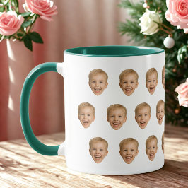 Taza Personalizado Face Mug, foto personalizada de cara